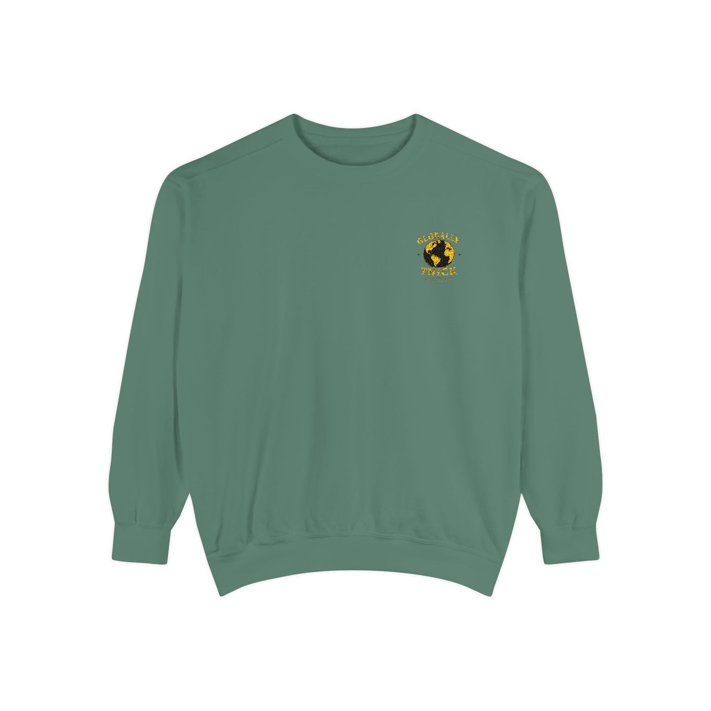 Sunflower Heart Crewneck Sweatshirt - Floral Love Graphic