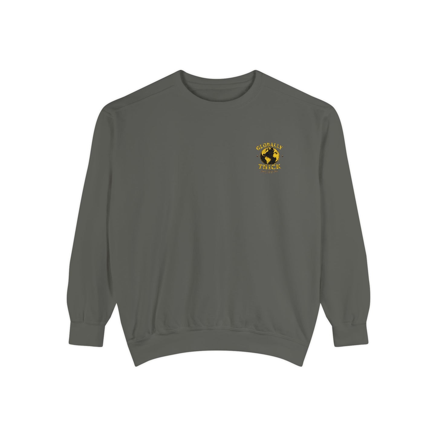 Sunflower Heart Crewneck Sweatshirt - Floral Love Graphic